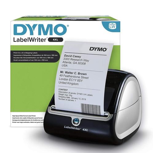 DYMO LabelWriter 4 XL, Computers en Software, Labelprinters, Etiket, Refurbished, Ophalen of Verzenden
