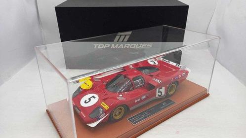 Top Marques 1:18 - Modelauto - Ferrari 512S 24h Le Mans 1970, Hobby en Vrije tijd, Modelauto's | 1:5 tot 1:12