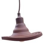 LED lamp DIY | vouwbare hanglamp - strijkijzer snoer | E27 s, Verzenden, Nieuw