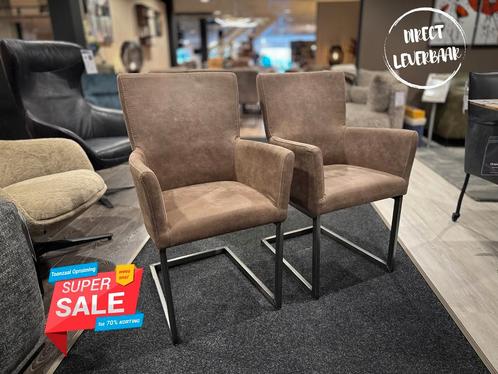***SALE*** 2 (set) Eetkamerstoelen Tess WdbV Heide, Huis en Inrichting, Stoelen, Verzenden