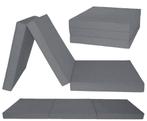 Dik opvouwbaar campingmatras 195x80x15 cm - Wasbare hoes..., Huis en Inrichting, Slaapkamer | Matrassen en Bedbodems, Ophalen of Verzenden