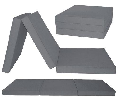 Dik opvouwbaar campingmatras 195x80x15 cm - Wasbare hoes..., Huis en Inrichting, Slaapkamer | Matrassen en Bedbodems, Nieuw, Ophalen of Verzenden