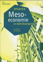 Meso economie en bedrijfsomgeving opgaven druk 9789001573232, Boeken, Zo goed als nieuw