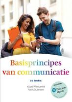 9789043037556 Basisprincipes van communicatie, 5e editie ..., Verzenden, Nieuw, Klaas Wiertzema