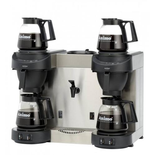 Animo Dubbele Koffieapparaat met Heetwaterdispencer, Zakelijke goederen, Horeca | Keukenapparatuur, Verzenden