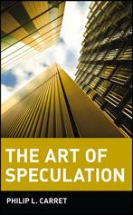 The Art of Speculation 9780471181880 Phillip L Carret, Verzenden, Zo goed als nieuw, Phillip L Carret