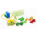 Plastic speelgoed fruit en groenten 8 stuks - Overig plast..