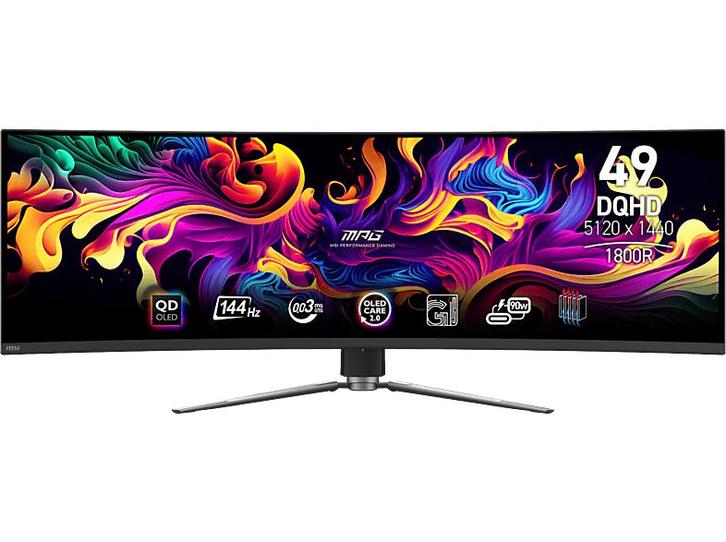 Msi - QHD  Monitor - 49 inch, Computers en Software, Monitoren, Overige typen, In hoogte verstelbaar, Quad HD (2K), Nieuw, Verzenden