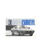 1980 BITTER SC COUPE BROCHURE ENGELS, Boeken, Auto's | Folders en Tijdschriften, Nieuw, Author