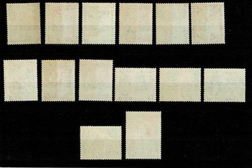 Kenia Oeganda Tanganyika 1954 - Serie van 19545 Elizabeth II, Postzegels en Munten, Postzegels | Europa | UK