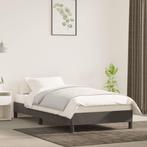 Bedframe 100x200 Donkergrijs - OP = OP! - Super Deal, 100 cm, Eenpersoons, Nieuw, Ophalen of Verzenden
