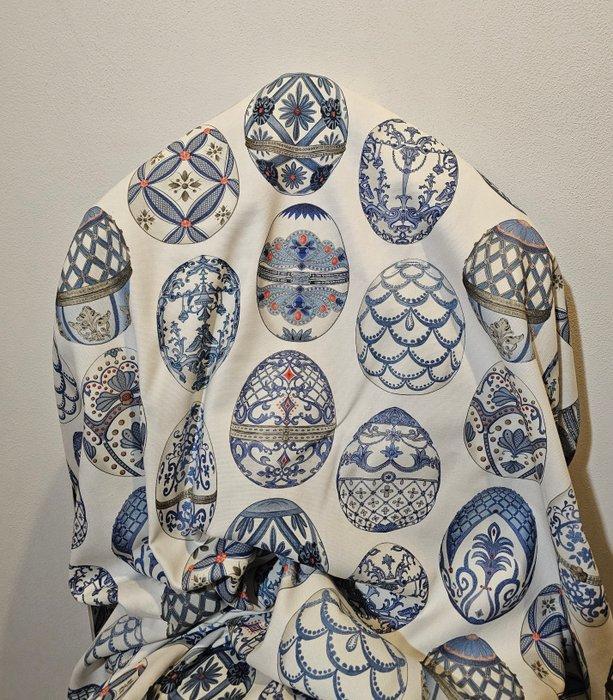 TESSUTO Uova Fabergé Fijn Dineren- 300x280cm-, Antiek en Kunst, Antiek | Kleden en Textiel