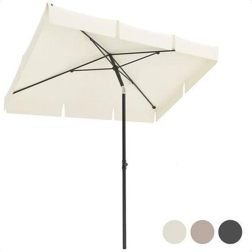 Tweedekans | LifeGoods Parasol - Incl. Hoes - 30° Kantelbaar, Tuin en Terras, Parasols, Zo goed als nieuw, Ophalen of Verzenden