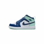Air Jordan 1 Mid Blue Mint (TD) - Maat 22 EU, Ophalen of Verzenden, Nieuw, Jordan