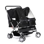 Dubbele hondenbuggy  Zwart, Dieren en Toebehoren, Ophalen of Verzenden, Nieuw