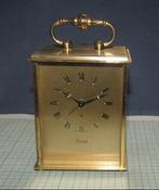 Wekker - Art Deco Messing - 1970-1980 - Vintage horloge, Antiek en Kunst, Curiosa en Brocante