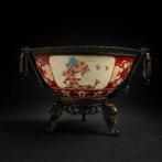 Grande coupe Kutani Meiji (1890–1912) – signée   –, Antiek en Kunst