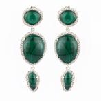 Zonder minimumprijs - Oorbellen Zilver - 23.02ct. tw. -, Nieuw