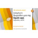 Leidapharm Ibuprofen 400 mg Liquid Caps 20 capsules, Sport en Fitness, Nieuw, Verzenden