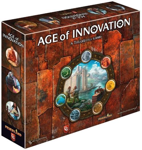 Age of Innovation - Boardgame | Feuerland -, Hobby en Vrije tijd, Gezelschapsspellen | Bordspellen, Nieuw, Verzenden