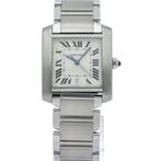 Cartier - Tank Francaise LM - W51002Q3 - Heren - 2000-2010, Sieraden, Tassen en Uiterlijk, Horloges | Heren, Nieuw