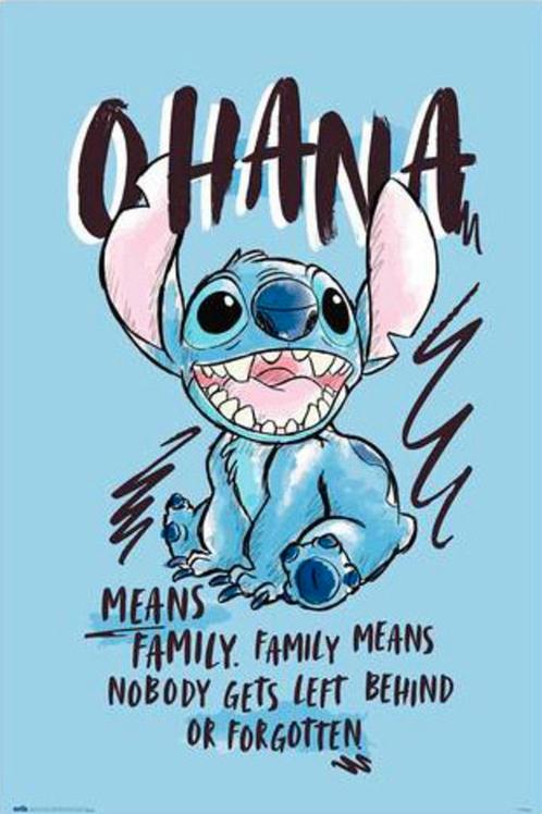 Poster Disney Stitch 61x91,5cm, Verzamelen, Posters, Nieuw, A1 t/m A3, Verzenden