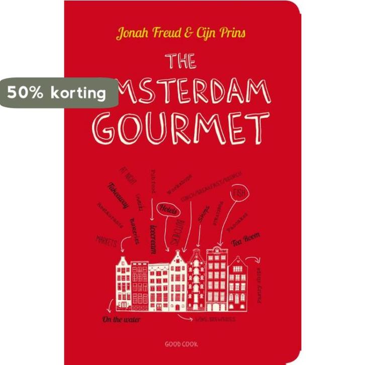 The Amsterdam gourmet 9789461431288 Cijn Prins, Boeken, Taal | Engels, Zo goed als nieuw, Verzenden