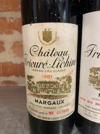 1981 & 1983 Château Prieuré-Lichine - Margaux 4ème Grand Cru, Verzamelen, Wijnen, Nieuw