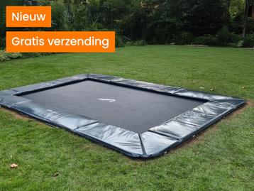 Akrobat Primus inground trampoline rechthoekig flatground beschikbaar voor biedingen