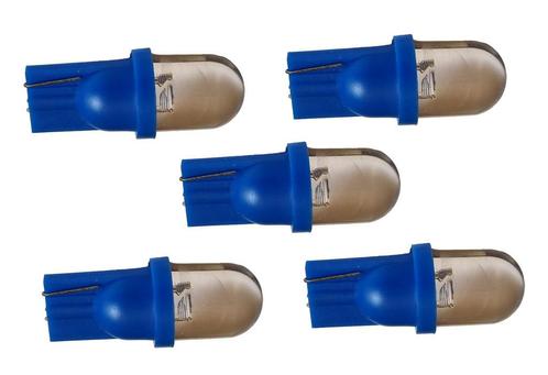 T10 autolamp 5 stuks | dashbordverlichting | blauw | LED 12V, Huis en Inrichting, Lampen | Overige, Nieuw, Verzenden