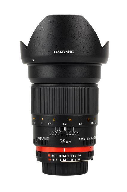 Samyang 35mm f/1.4 ED AS UMC Nikon AE, Audio, Tv en Foto, Fotografie | Lenzen en Objectieven, Standaardlens, Nieuw, Ophalen of Verzenden