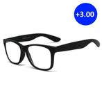 Benson Modieuze leesbril - zwart montuur - sterkte +3.00..., Sieraden, Tassen en Uiterlijk, Zonnebrillen en Brillen | Heren, Ophalen of Verzenden