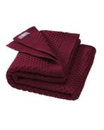 Disana - wollen (wikkel)deken honingraat (cassis, 80 x 100, Kinderen en Baby's, Nieuw