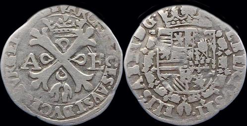 1598-1621 Southern Netherlands Brabant Albrecht Isabella..., Postzegels en Munten, Munten | Europa | Niet-Euromunten, Verzenden