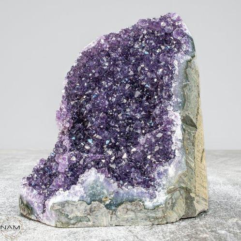 Natuurlijke topkwaliteit paarse Amethist Uruguay- 1209.71 g, Verzamelen, Mineralen en Fossielen