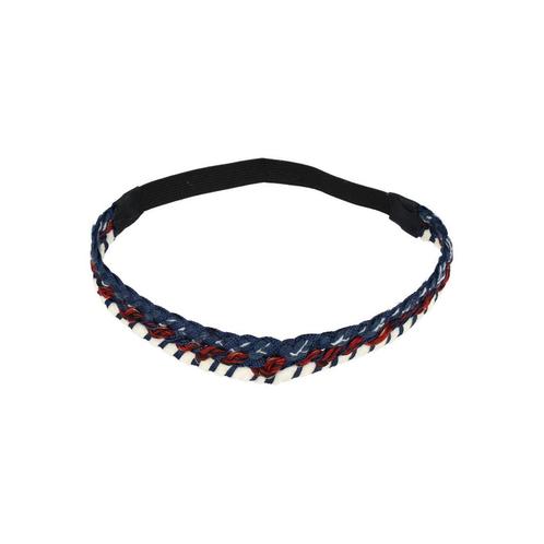 Haarband Gevlochten Koord Blauw Wit – Modieus en Comfortabel, Sieraden, Tassen en Uiterlijk, Uiterlijk | Haarverzorging