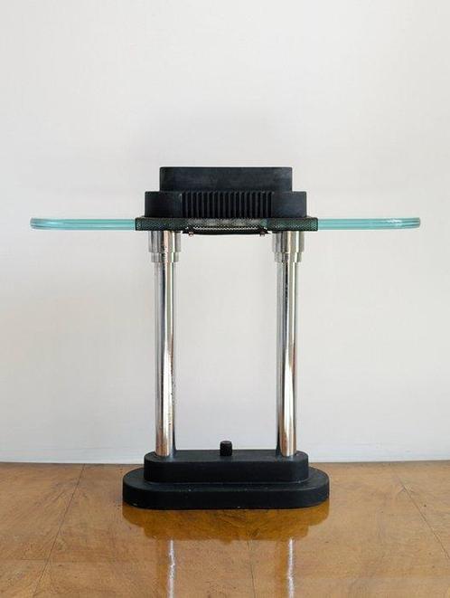 Robert Sonnemann - Tafellamp - Glas, Metaal - Memphis-stijl, Antiek en Kunst, Antiek | Lampen
