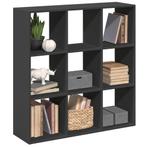 vidaXL Kamerscherm / boekenkast 102x29x103,5 cm bewerkt hout, Huis en Inrichting, Verzenden, Nieuw, Overige houtsoorten