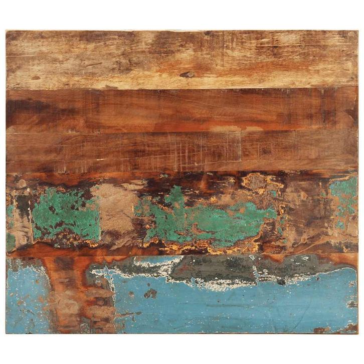 vidaXL Tafelblad rechthoekig 25-27 mm 60x60 cm massief, Huis en Inrichting, Tafels | Eettafels, Nieuw, Verzenden