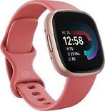 Fitbit Versa 4 40 mm aluminium rosé koper met siliconen, Verzenden, Gebruikt