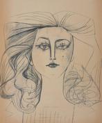 Pablo Picasso (1881-1973) - Portrait de Françoise, Antiek en Kunst