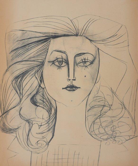 Pablo Picasso (1881-1973) - Portrait de Françoise, Antiek en Kunst, Antiek | Overige Antiek