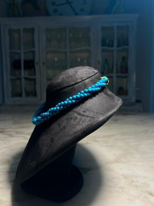 Vaas - Glas - Kraagketting in glas, Antiek en Kunst, Antiek | Glas en Kristal