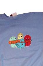 Giant Microbes T-shirt (blauw) - S, Verzamelen, Kleding en Patronen, Verzenden, Nieuw