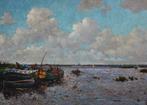 Wouter van Smorenburg (1880-1918) - Plasgezicht met boten