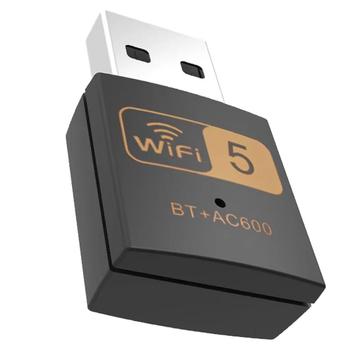 WiFi Adapter USB - Wi-Fi + Bluetooth Dongle - Draadloze USB beschikbaar voor biedingen