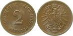 Duitsland 2 Pfennig 1875 G J 002 Kaiserreich, Verzenden