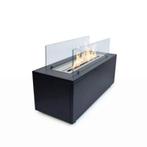 Bio-ethanol roomdivider Gio zwart losstaande sfeerhaard, Huis en Inrichting, Kachels, Overige brandstoffen, Nieuw, Ophalen of Verzenden