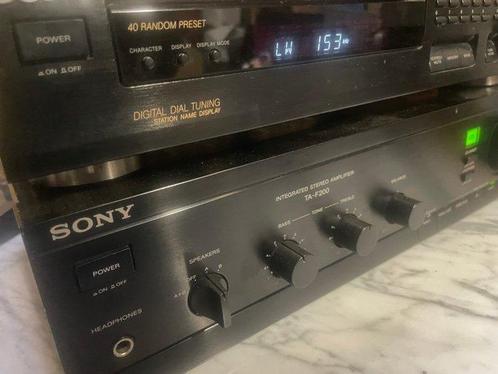 Sony - ST-S211 Tuner, TA-F200 Amplifier Stereoset, Audio, Tv en Foto, Radio's