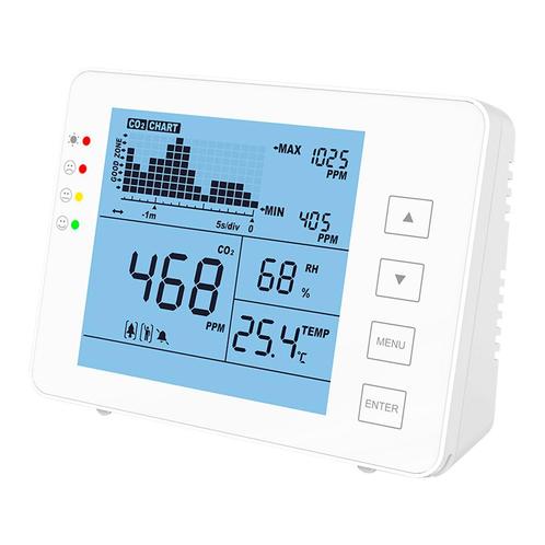 WL4 AQCO2-1 luchtkwaliteitsmeter CO2, temperatuur en, Doe-het-zelf en Verbouw, Meetapparatuur, Nieuw, Ophalen of Verzenden